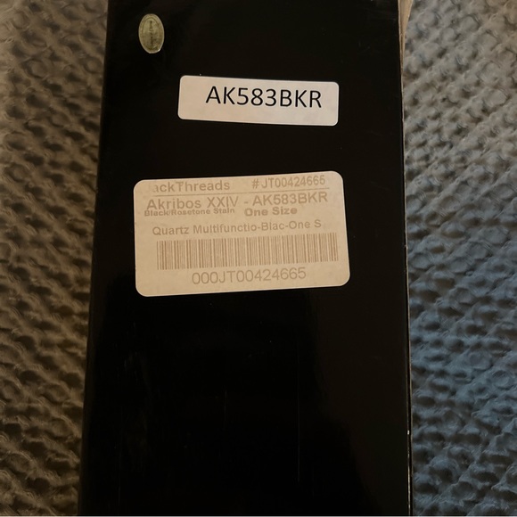 AKRIBOS XXIV MEN'S WATCH - STAINLESS STEEL - MULTIFUNCTION - AK583BKR - HEAVY - Picture 12 of 13